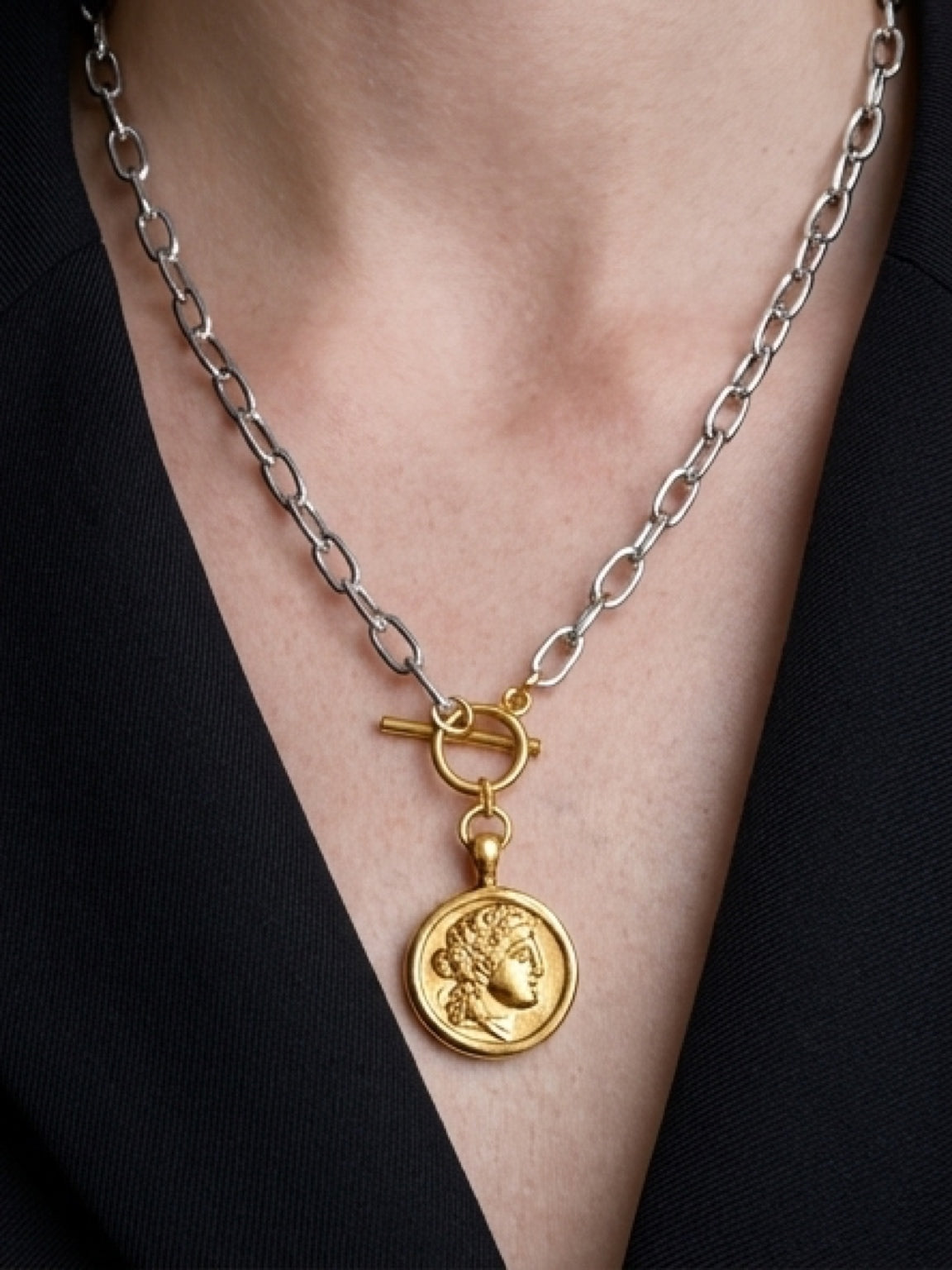 Athena Coin Necklace