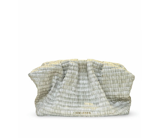 Clutch-ul țesut PNK X CATHIAS