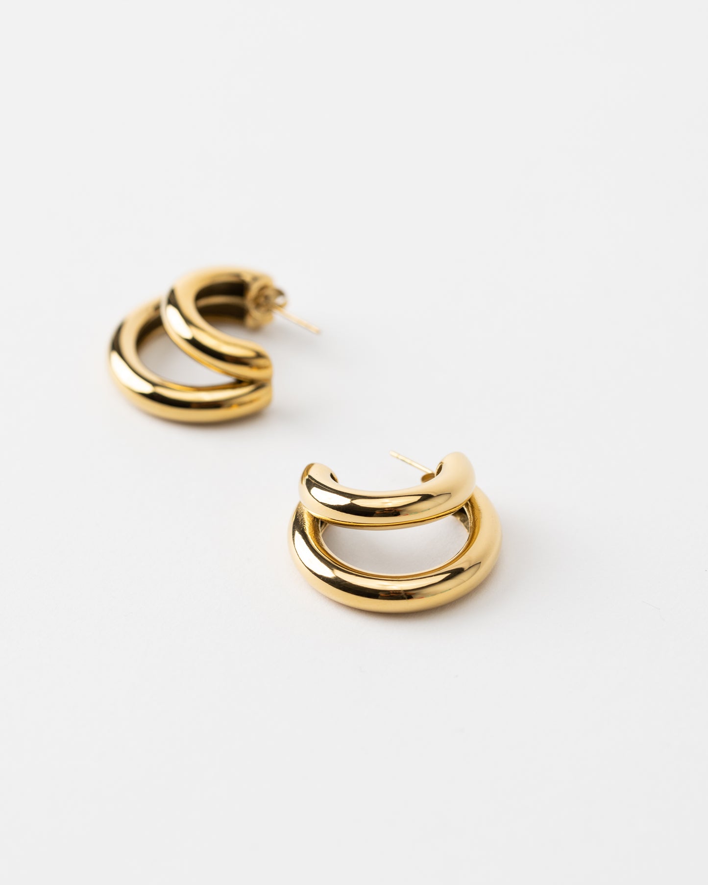 Double earrings