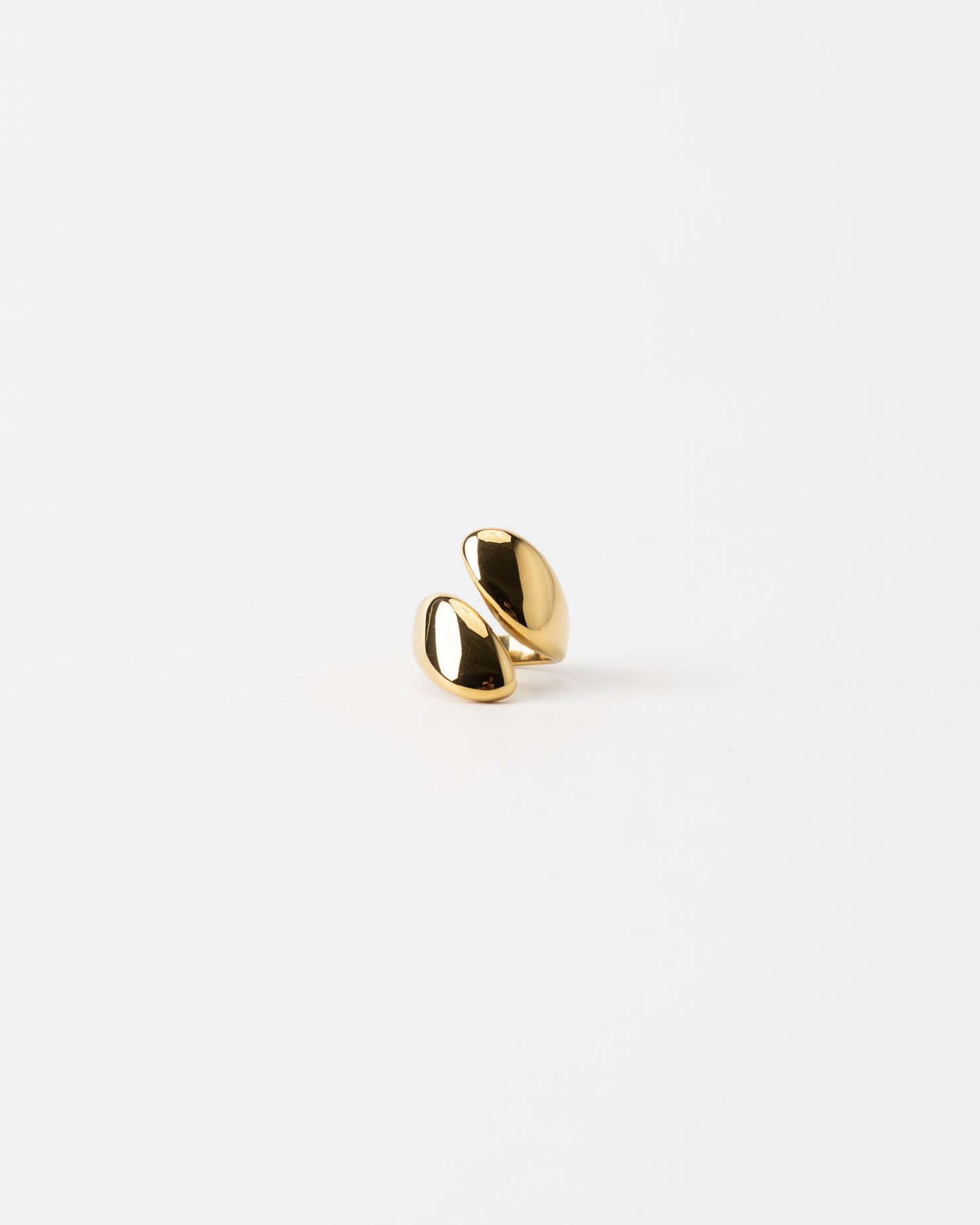 Teardrop Open Ring
