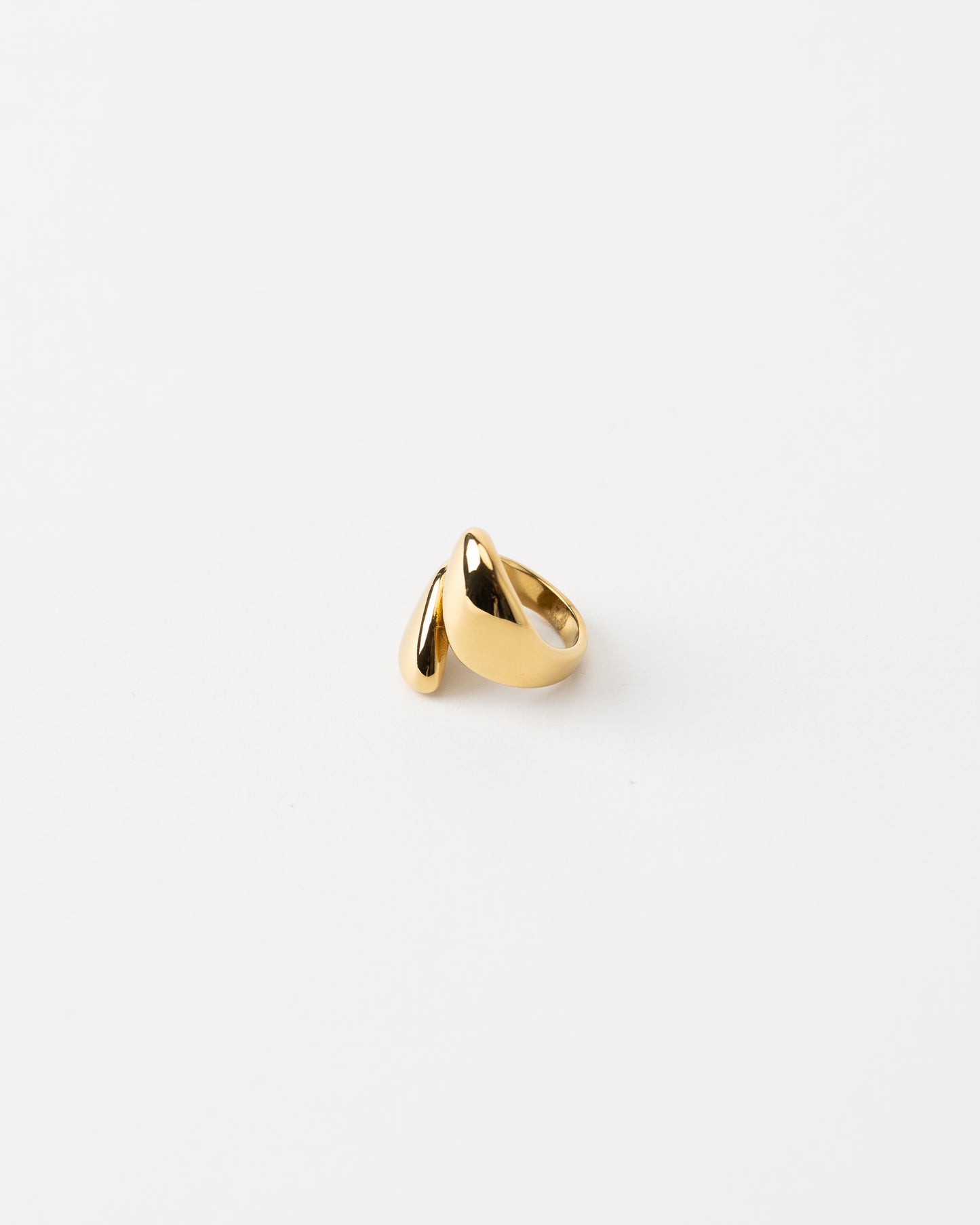 Teardrop Open Ring