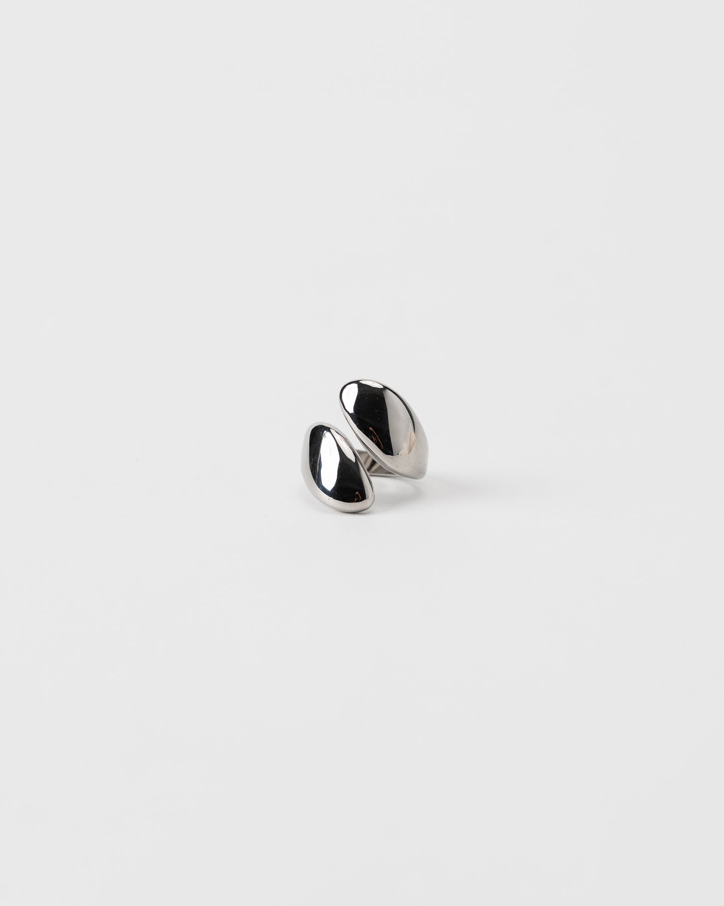 Teardrop Open Ring