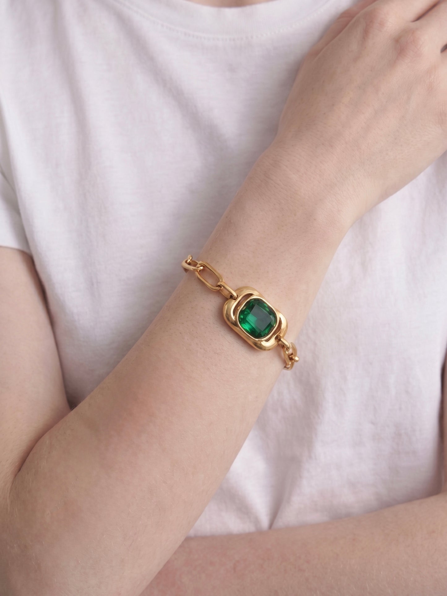 Emerald Muse Bracelet
