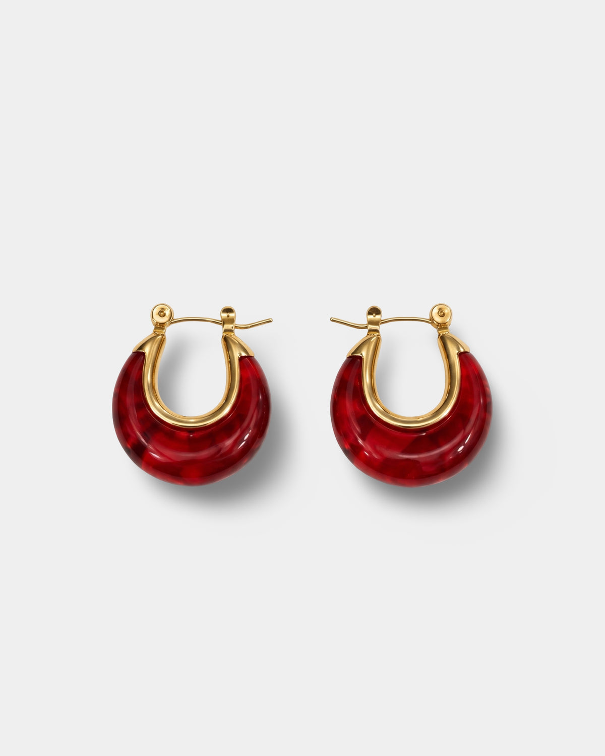 Carmine Earrings